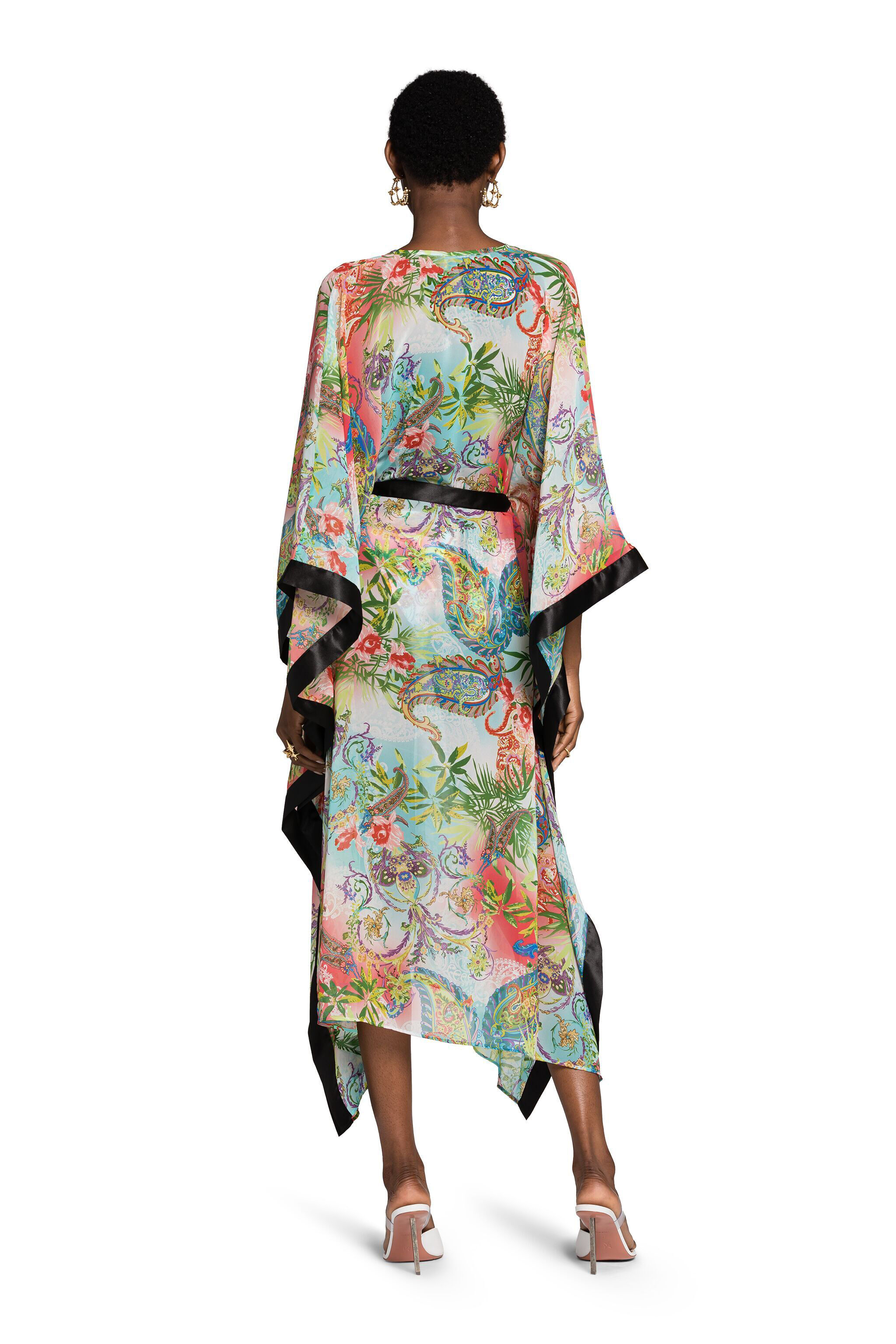 RC Botanical-Print Kaftan Dress RC Botanical-Print Kaftan Dress MULTICOLOR KSW00A-7GI19