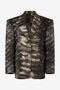 RC Giacca Con Stampa Silver Fur RC Giacca Con Stampa Silver Fur BLACK/BEIGE XWT400-NVT79