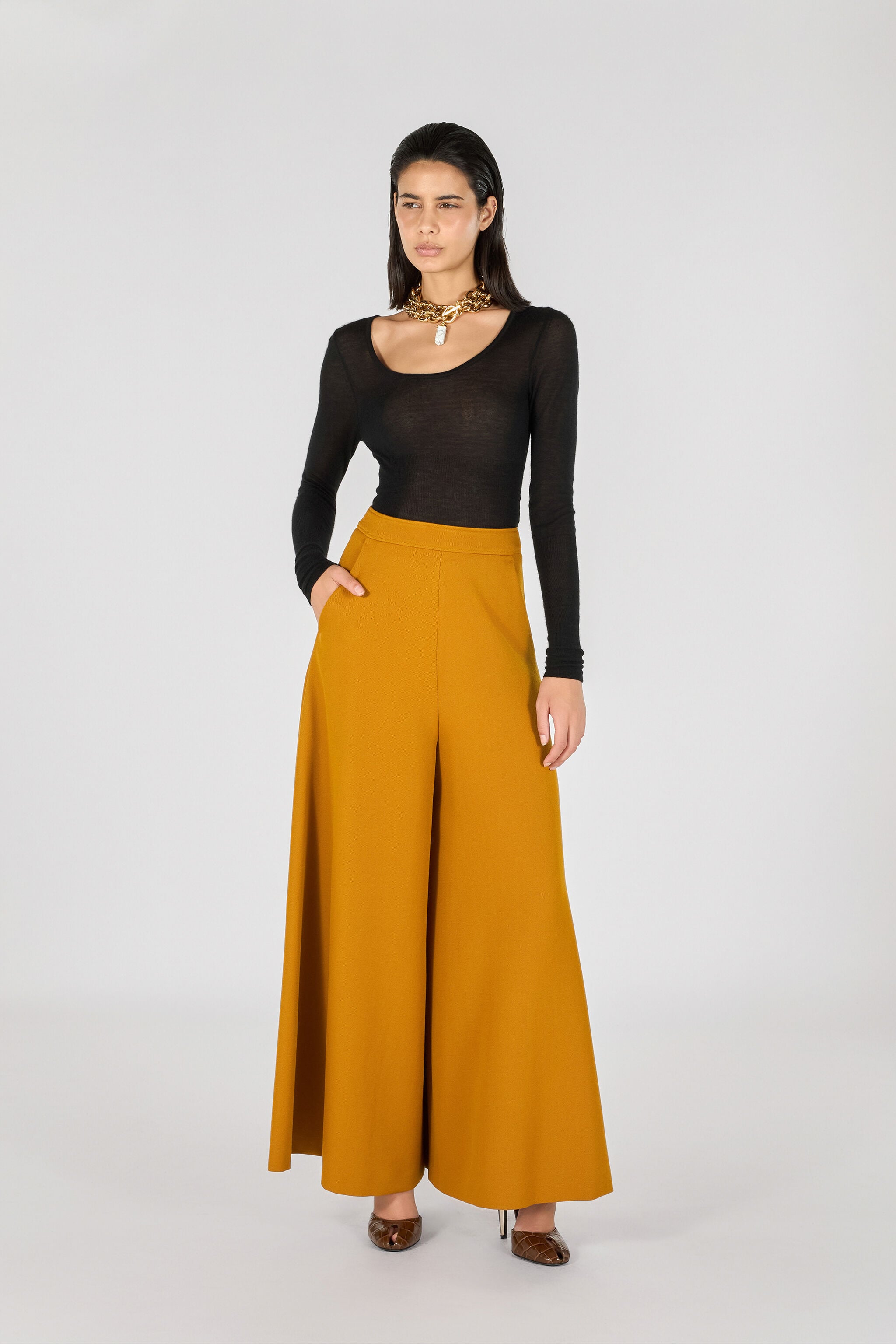 RC Fluid trousers RC Fluid trousers Yellow TWT202-WP059