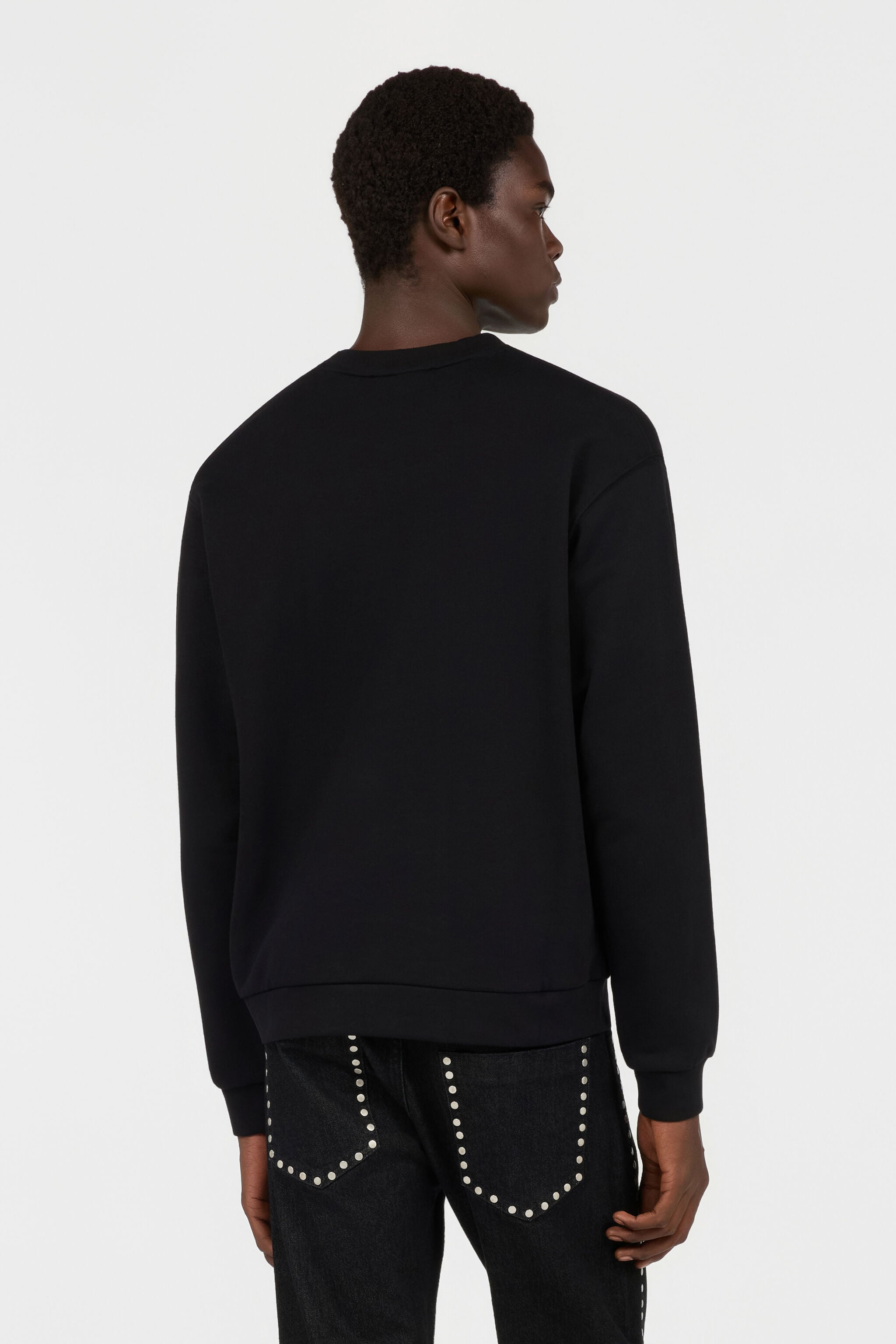RC Sudadera Negra de Cuello Redondo RC Sudadera Negra de Cuello Redondo BLACK TOM60A-FAC09