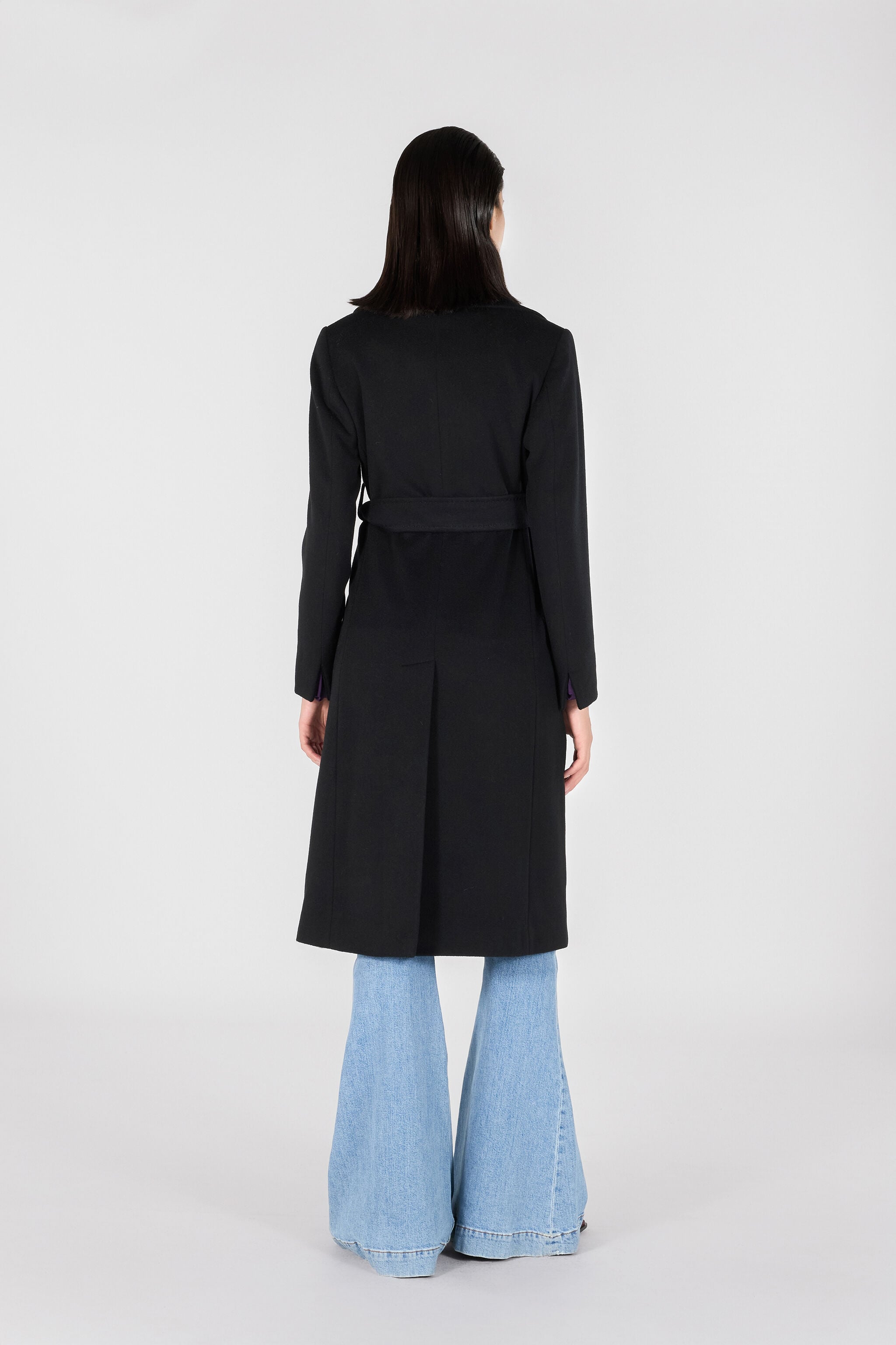 RC Woman Wool and Cashmere Coat RC Woman Wool and Cashmere Coat Black OOT50E-FT001