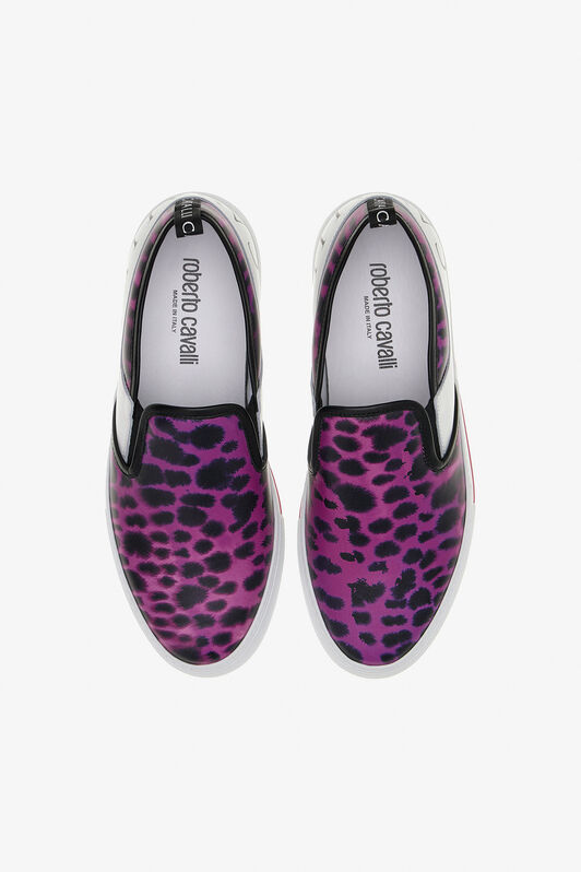 RC Jaguar skin print slip on RC Jaguar skin print slip on Purple QKS153-PZA79
