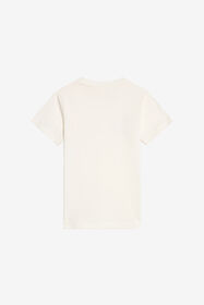 JC T-Shirt with Rhinestone Logo MARSHMALLOW XFT63Q-JD005