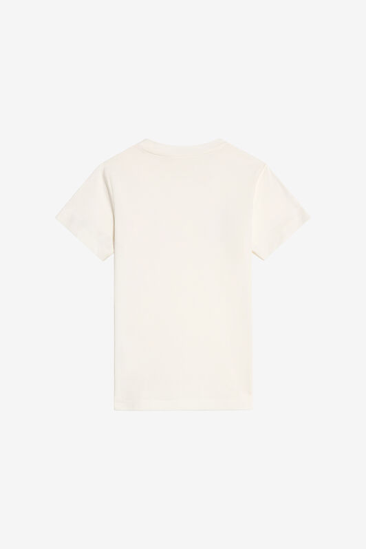 JC T-Shirt with Rhinestone Logo MARSHMALLOW XFT63Q-JD005
