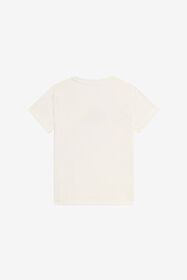 JU T-shirt en coton MILKY WHITE VJT62M-JD001