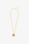 RC Gold Necklace with Tiger Pendant RC Gold Necklace with Tiger Pendant Or TKG018-AM061