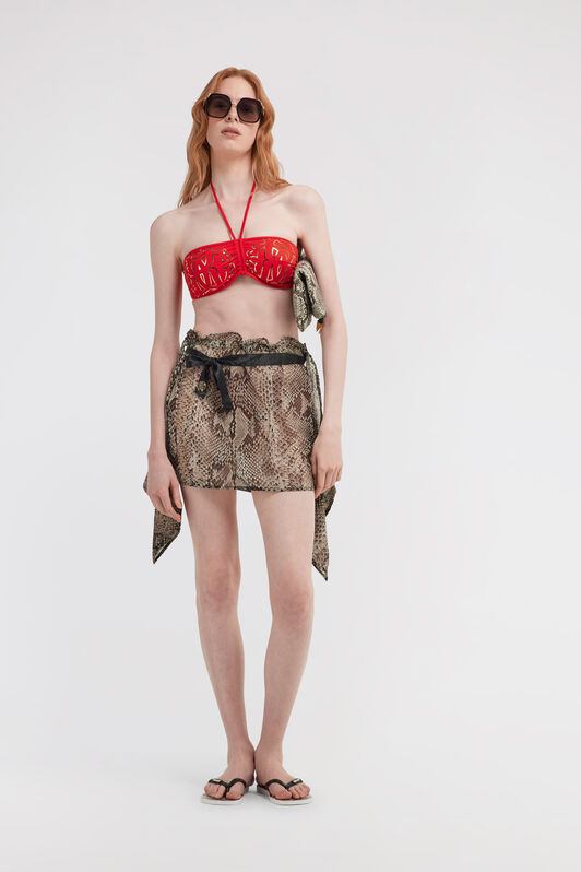 RC Snake print Skirt PHYTON KSW00E-7GI18