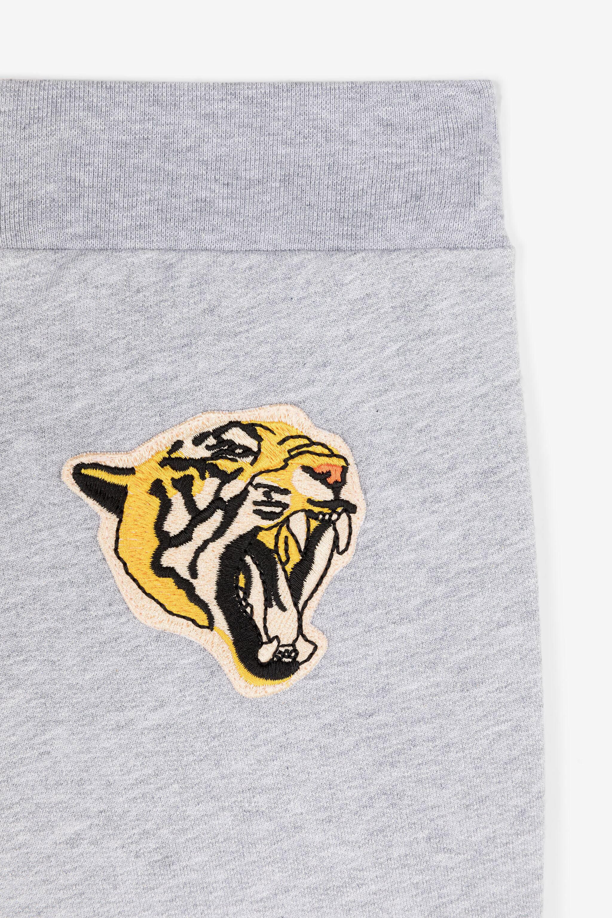 JU Jogginghose mit Logo-Print Grau RJT20R-CF050