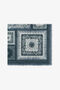 RC Châle Avec Motif Zèbre Et Logo RC Châle Avec Motif Zèbre Et Logo Bleu TALR26-IR043