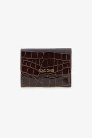 RC Portefeuille avec imprimé crocodile Marron TKA002-PZ975