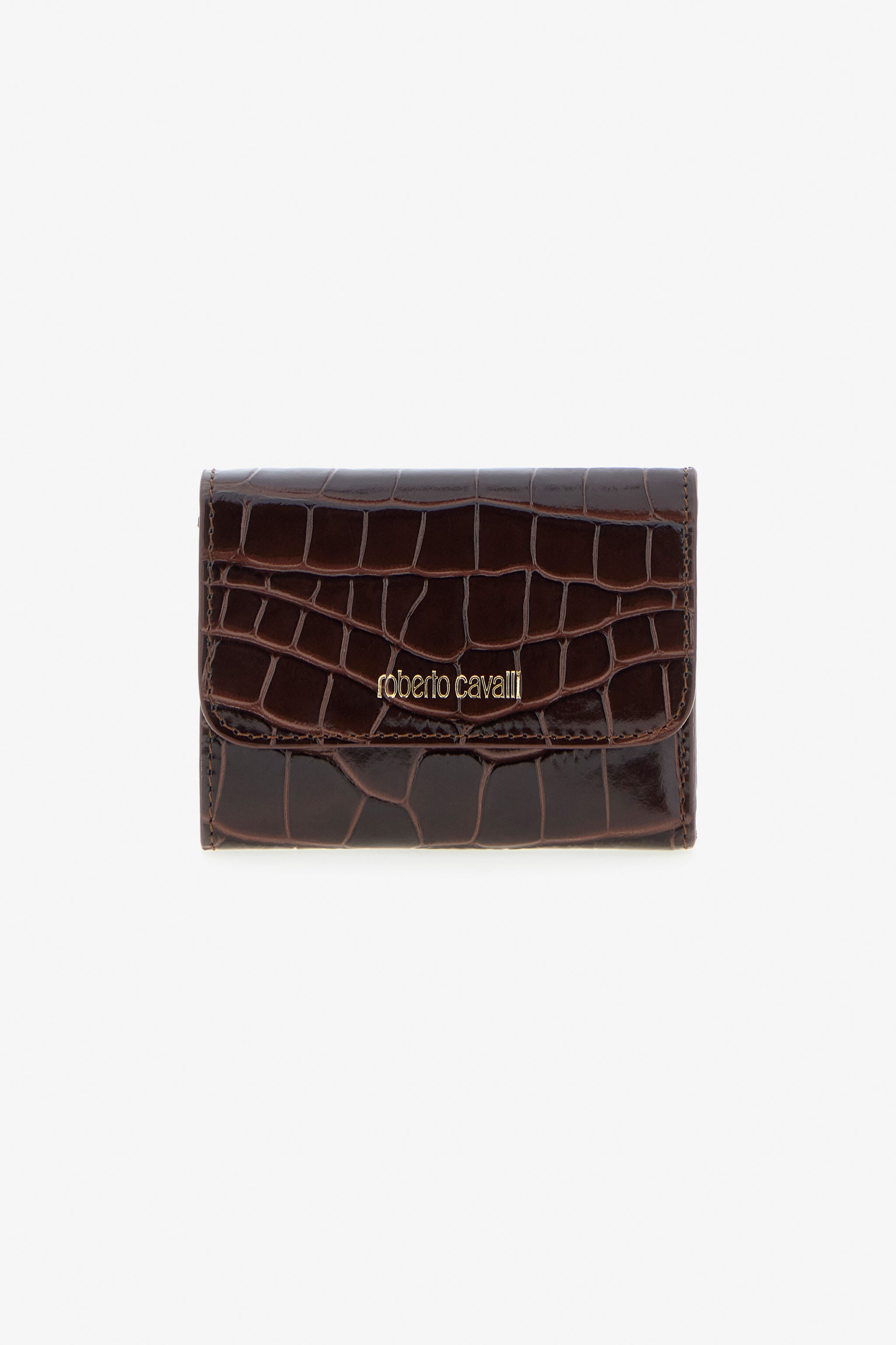 RC Portefeuille avec imprimé crocodile RC Portefeuille avec imprimé crocodile Marron TKA002-PZ975