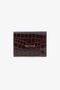 RC Crocodile-print wallet RC Crocodile-print wallet Brown TKA002-PZ975