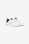 JC White Sneakers With Leopard Detail JC White Sneakers With Leopard Detail WHITE VFS077-VF605