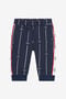 JU Pantalon en coton imprimé JU Pantalon en coton imprimé NAVY VJT208-5OP27