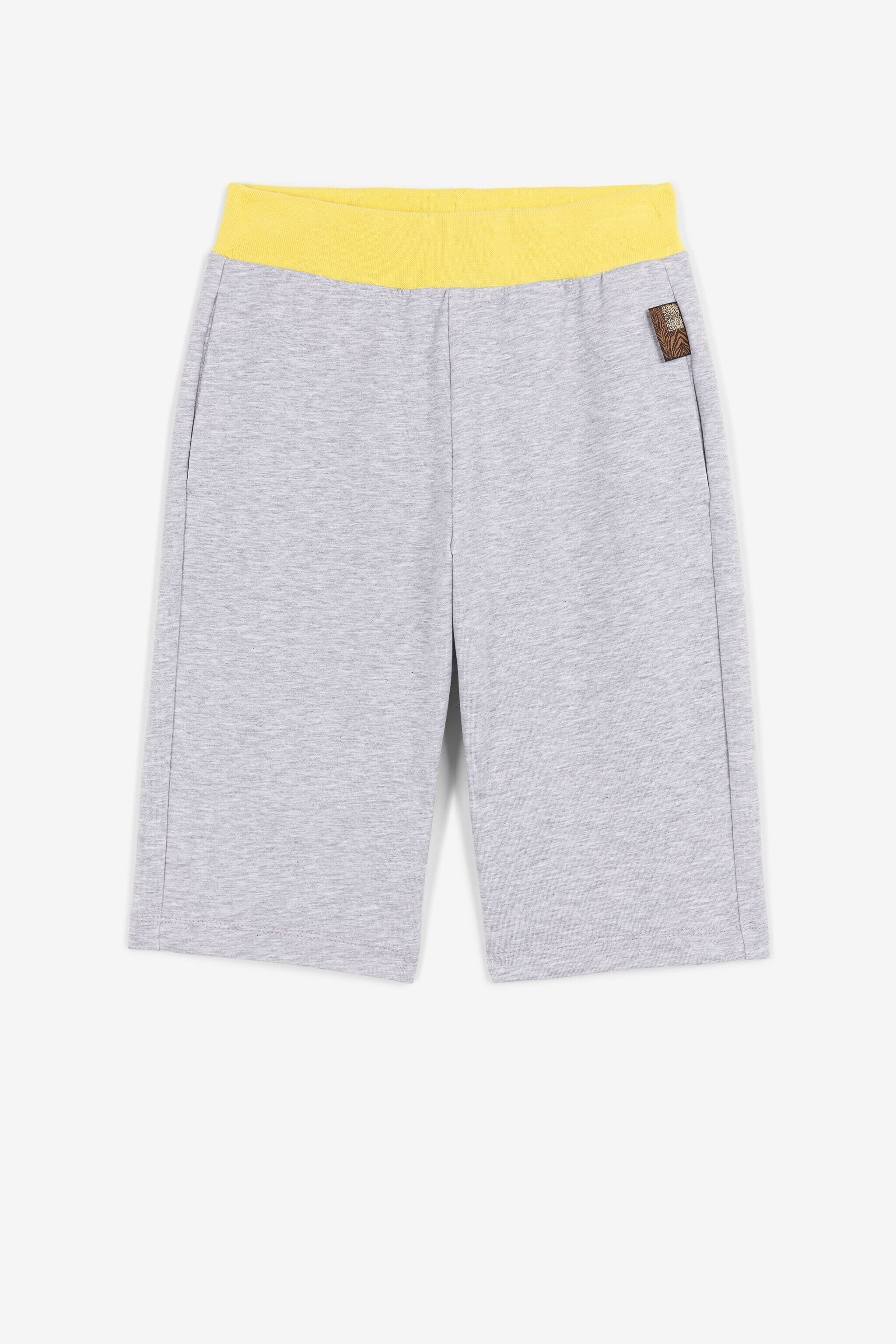 JU Logo-print track shorts JU Logo-print track shorts Gray QJT267-CF050