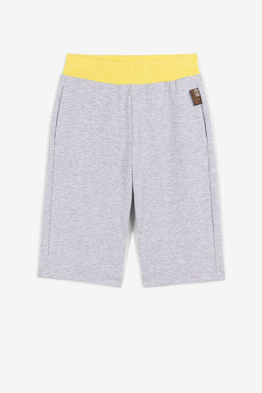 JU Logo-print track shorts JU Logo-print track shorts Gray QJT267-CF050