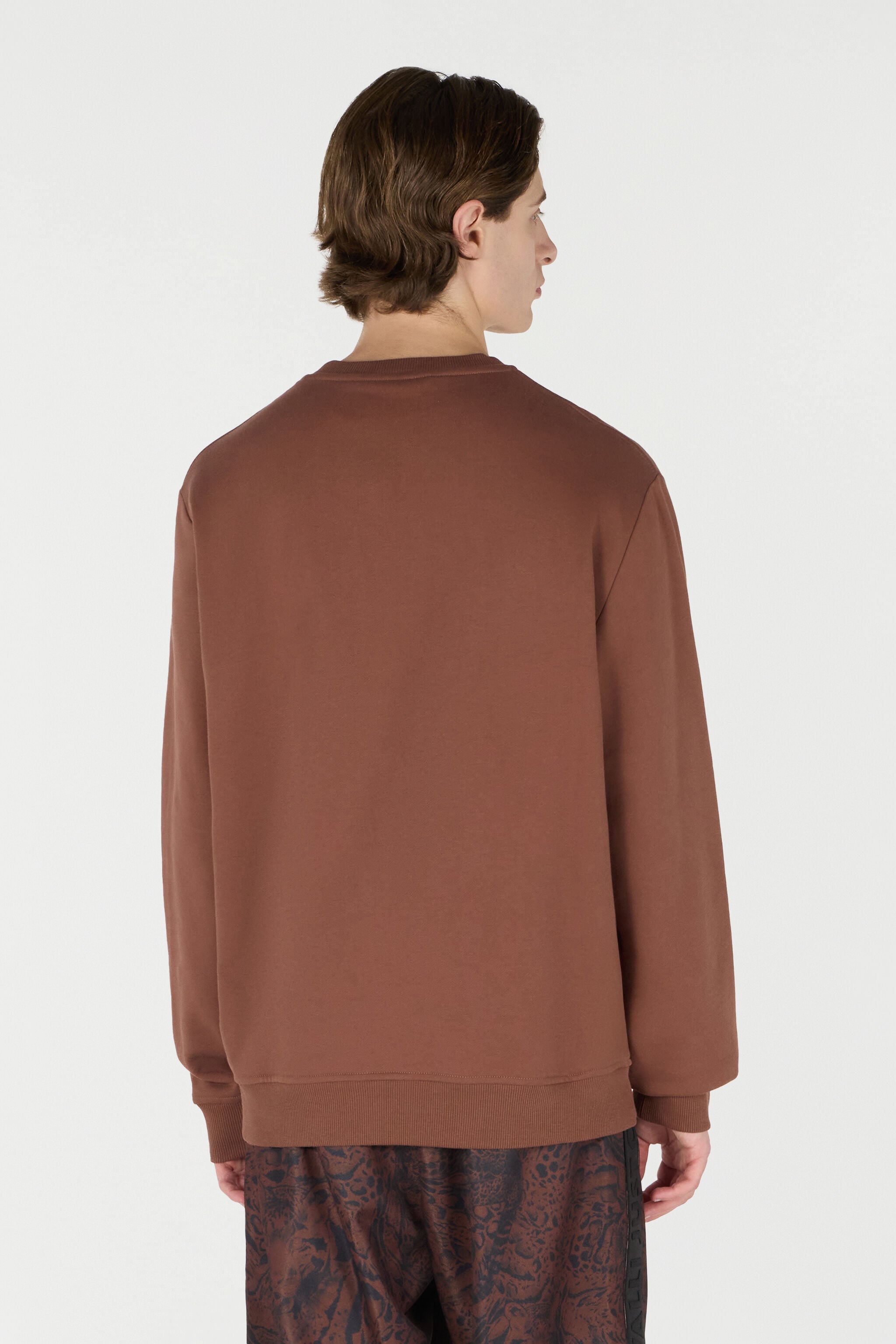 JC Sweatshirt With JC Monogram JC Sweatshirt With JC Monogram Brown TFT052-TF069