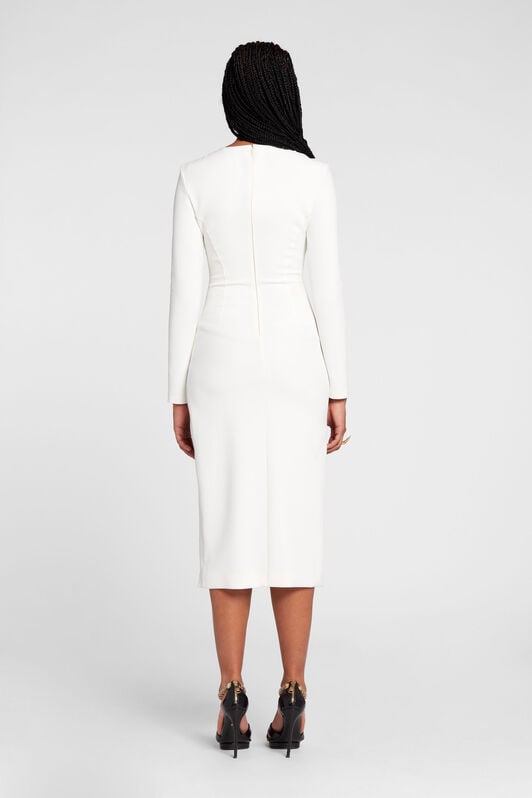 RC Zip Dress RC Zip Dress White OKT109-HR005