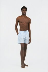 RC Maillot de bain en imprimé Python LIGHT BLUE SOH00E-4G002
