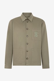 RC Sobrecamisa Verde Militar con Monograma RC MILITARY GREEN SOT70A-FT025