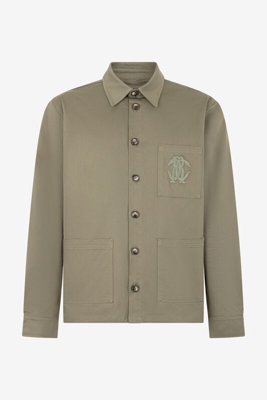 RC Sobrecamisa Verde Militar con Monograma RC RC Sobrecamisa Verde Militar con Monograma RC MILITARY GREEN SOT70A-FT025
