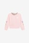 JU Sweat-shirt En Coton Rose JU Sweat-shirt En Coton Rose BABY PINK TJT69R-CF050