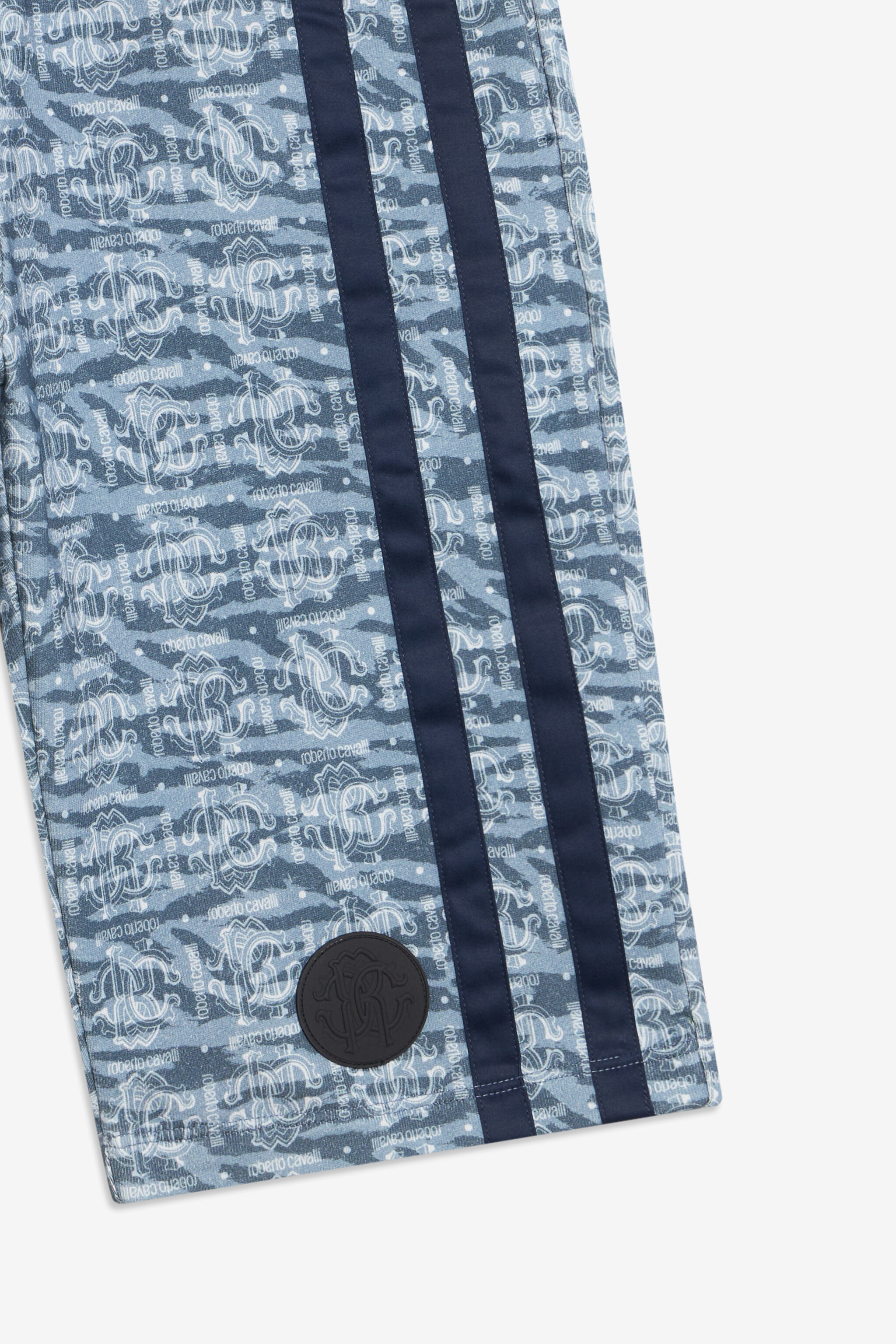 JU Monogralier Bermuda Shorts LIGHT BLUE/DARK BLUE UJT25E-5OO44