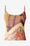 RC Top With Spaghetti Straps And All-Over Print NATURALE/ROSSO VQT60F-TLQ00