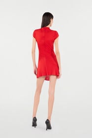RC Minirobe Avec Détail Froncé Rouge VQT143-JE034
