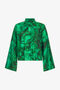 RC Malachite print Blouse Green TKT700-4QN06