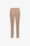 RC Pantalon De Costume Beige Avec Détail Fang RC Pantalon De Costume Beige Avec Détail Fang Marron clair SRT220-VW001