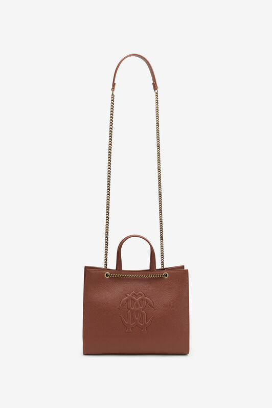 RC Brown Leather Monogram RC Shoulder Bag RC Brown Leather Monogram RC Shoulder Bag BRUCIATO ROB00K-PZ098