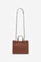 RC Sac D'Épaule En Cuir Marron Avec Monogram RC RC Sac D'Épaule En Cuir Marron Avec Monogram RC BRUCIATO ROB00K-PZ098