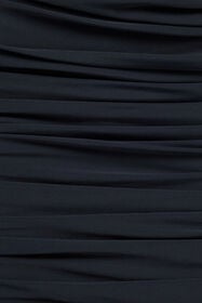 RC Black Midi Dress With Ruffles Black VWT153-LL002