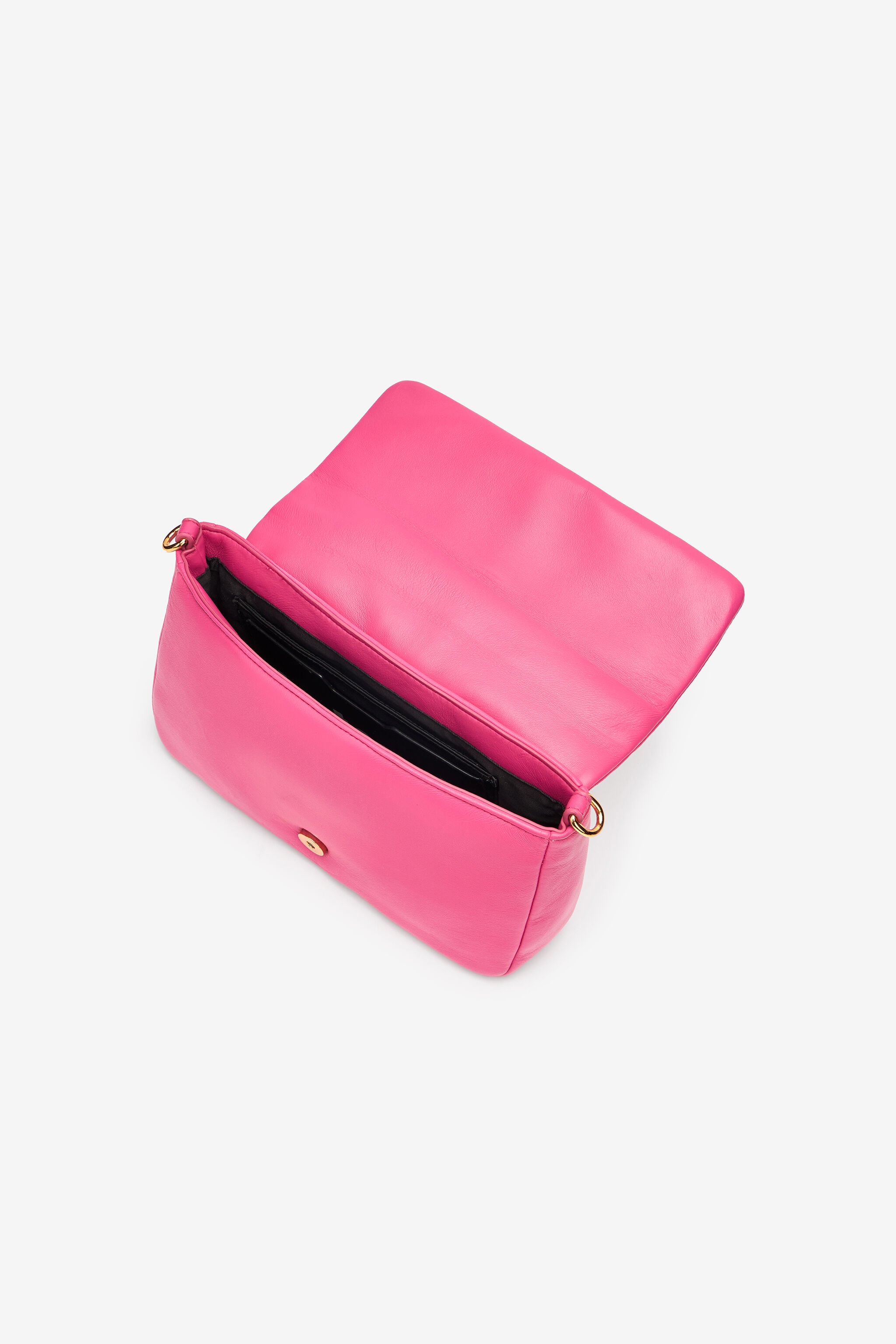 JC Rectangular Bag With Mirror Snake JC Rectangular Bag With Mirror Snake Fuchsia UFB051-UF420