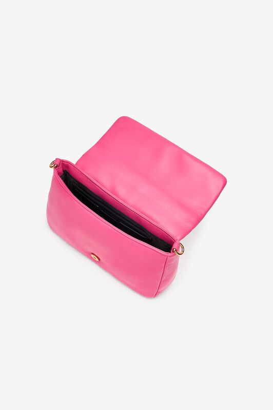 JC Rectangular Bag With Mirror Snake JC Rectangular Bag With Mirror Snake Fuchsia UFB051-UF420