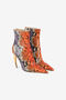 RC Bottines à talon Tiger Tooth et imprimé python RC Bottines à talon Tiger Tooth et imprimé python MULTICOLOR PKS013-PZ503