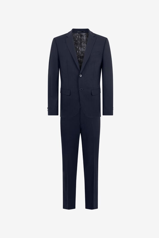 RC Dark Blue Tailored Wool Suit RC Dark Blue Tailored Wool Suit NAVY QOT40N-FEO01