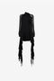 RC Gerafftes Seidenminikleid RC Gerafftes Seidenminikleid Schwarz QKT125-SY005