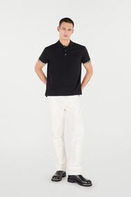 RC Polo With Jaguar Skin Details Black VRT64A-KB002