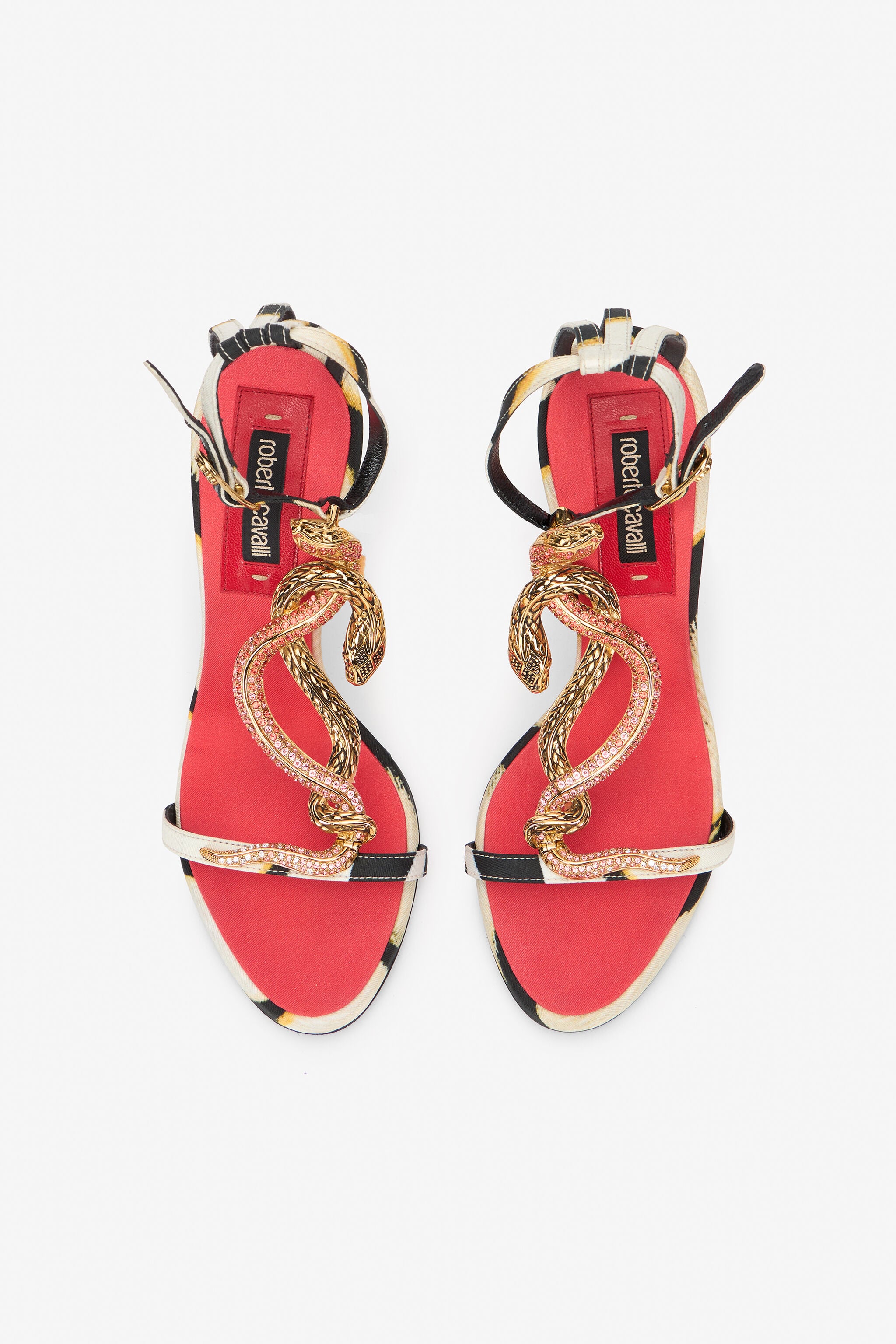 Ray Of Paradise Sandals in MULTI CORAL for Women | Roberto Cavalli®