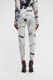 RC Marble Print Pants Black/White TWT204-ORN18