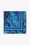 RC Silk Shawl with Malachite Print RC Silk Shawl with Malachite Print Blue TALR32-IR049
