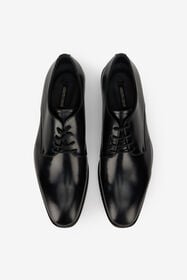 RC Chaussures en cuir avec détail lacé BLACK SOS00M-PZ591