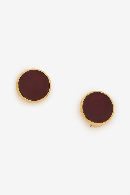 RC Earrings with Tiger Eye Effect RC Earrings with Tiger Eye Effect Purple TWG012-AM015