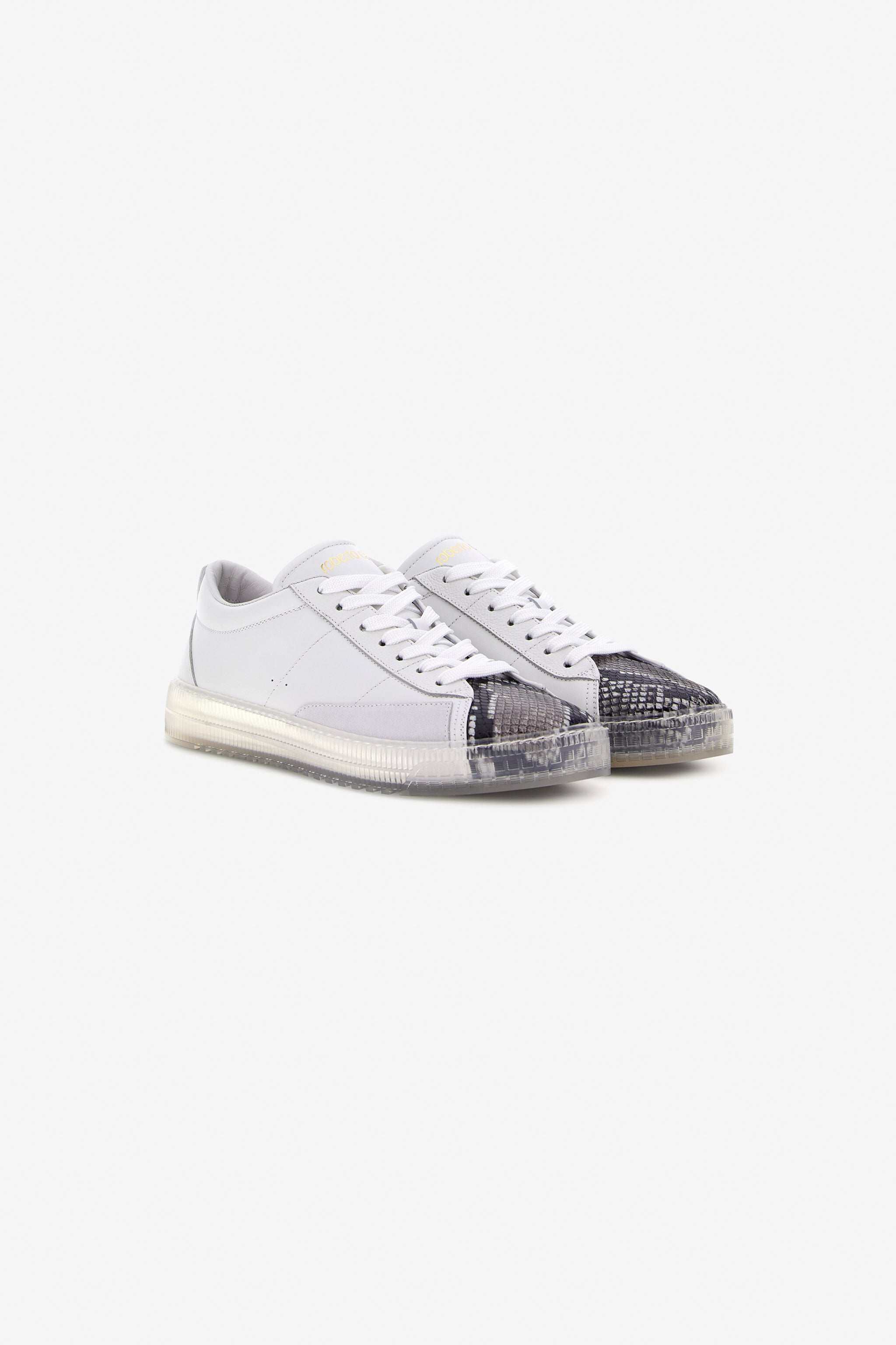 RC Sneakers with transparent sole RC Sneakers with transparent sole Blanc SRS041-PZA88
