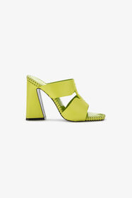 RC Sandals with Monogram Mirror Snake Light green SKS004-PZ172