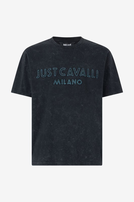 JC T-Shirt Mit Logo JC T-Shirt Mit Logo Schwarz UFT027-UF047