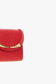 RC Card Case with Fang Clasp Red TKA003-PZ078