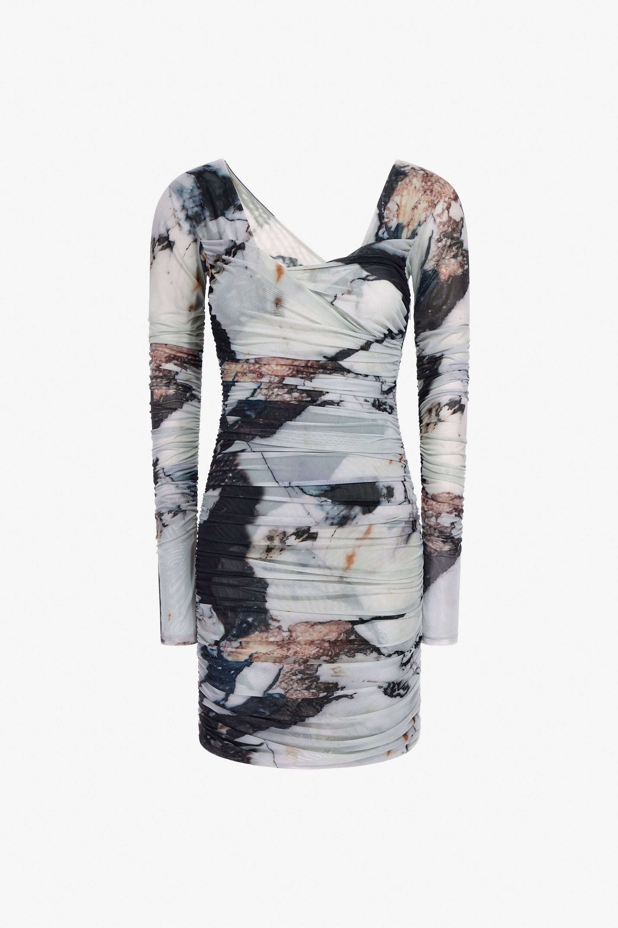 RC Marble Print Dress RC Marble Print Dress Black/White TWT137-6HN18